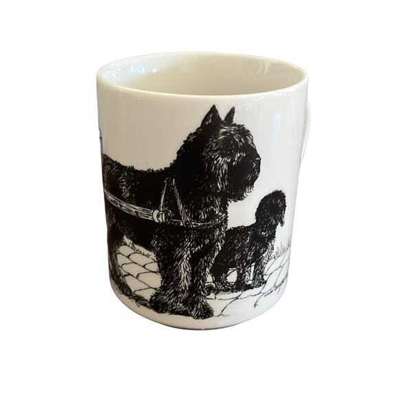 Other - Vintage Scottie Dog Coffee Cup Mug the Cache